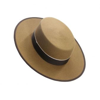 Sombrero lana niño Camel