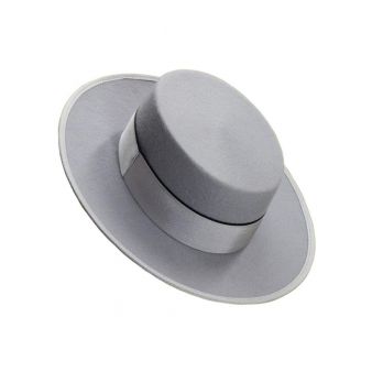 Sombrero lana niño Plata