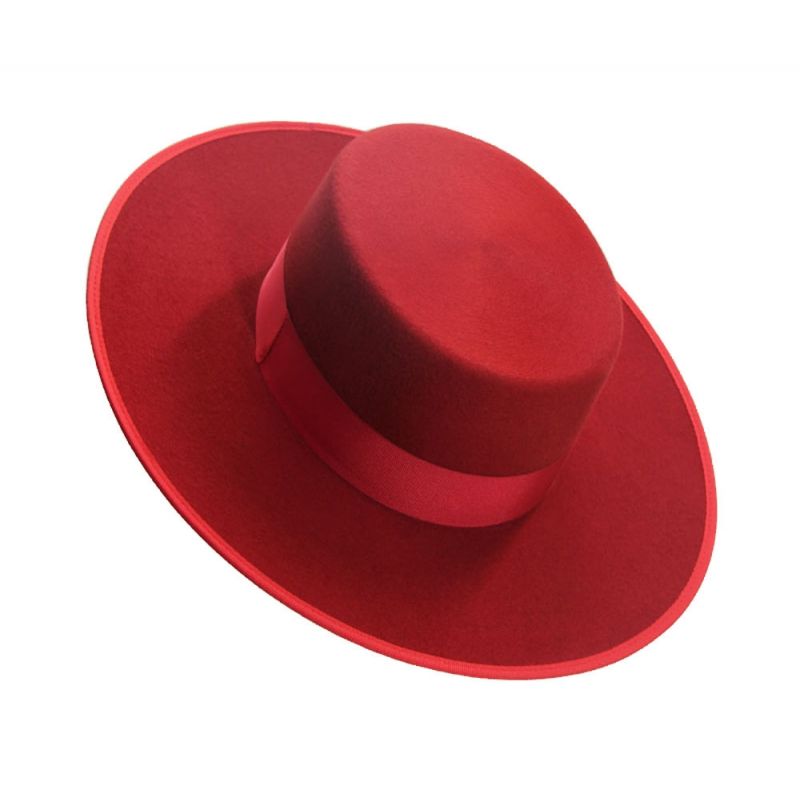 Sombrero lana 180 gr. Rojo
