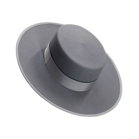Sombrero lana 180 gr. Gris Plata
