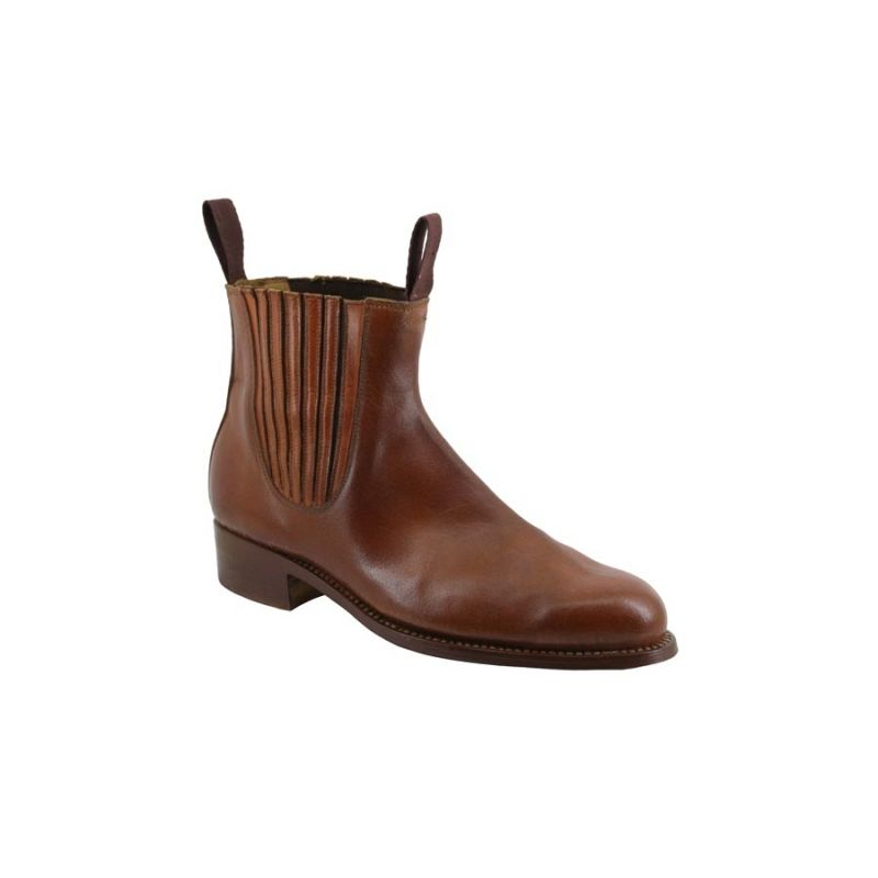 Bota corta moldeada artesana Bota corta moldeada artesana