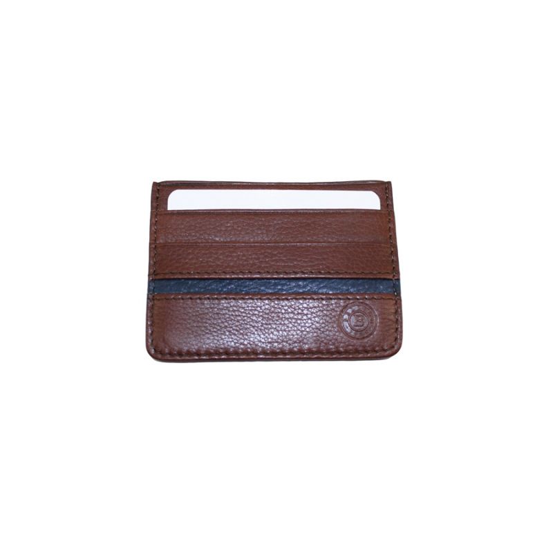 Tarjetero combinado marron-azul Tarjetero combinado marron-azul