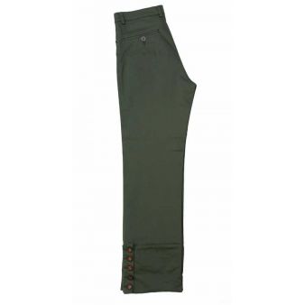 Green coloured country trouser