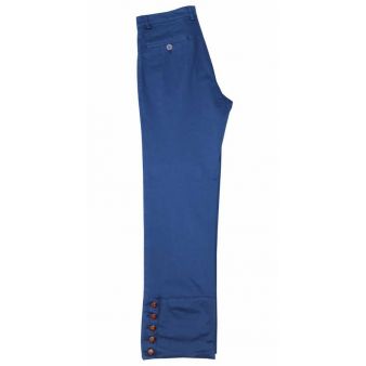 Pantalon campero bleu roi