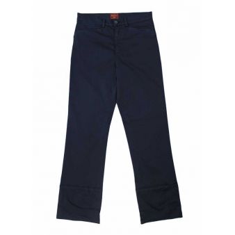 Navy blue coloured country trouser
