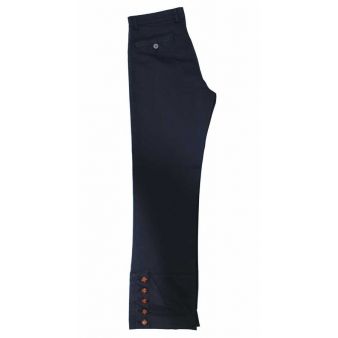 Navy blue coloured country trouser