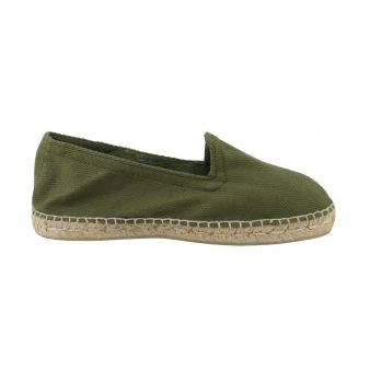 Sapato de palha Kaki