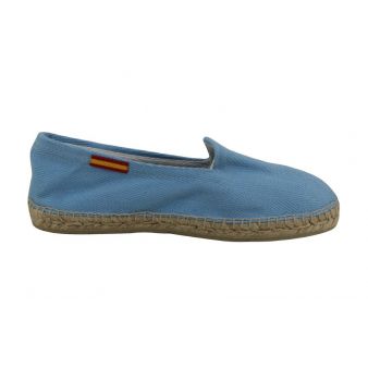 Copete en sparte avec drapeau d'Espagne bleu clair