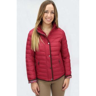 Chaqueta de señora burdeos