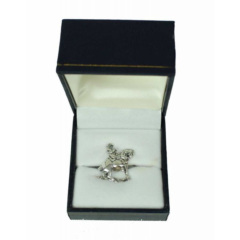 Pin plata caballo Broche de cavalo Roberto Garrudo