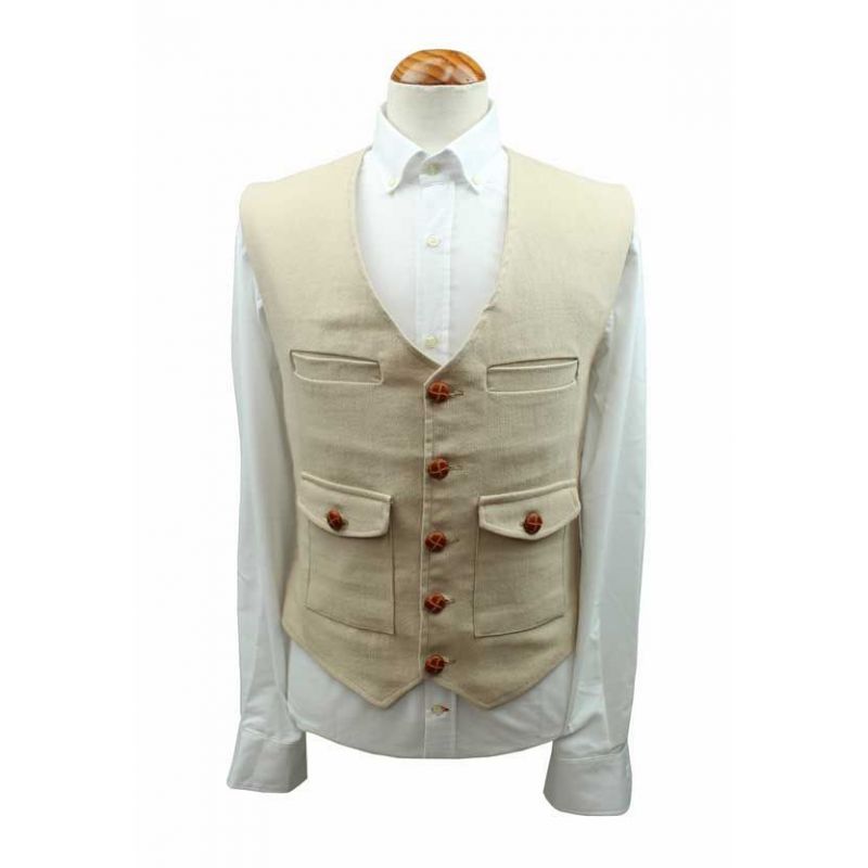 Chaleco modelo Triana beig Chaleco modelo Triana beig