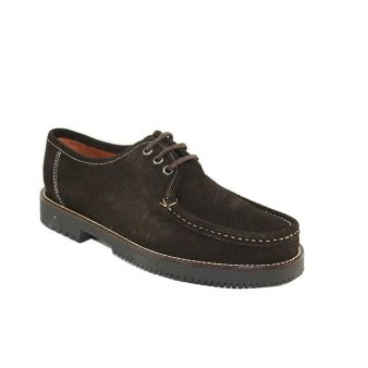Chaussure à lacets marron