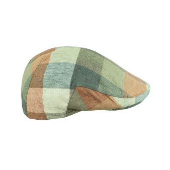 Gorra Italiana cuadros verdes