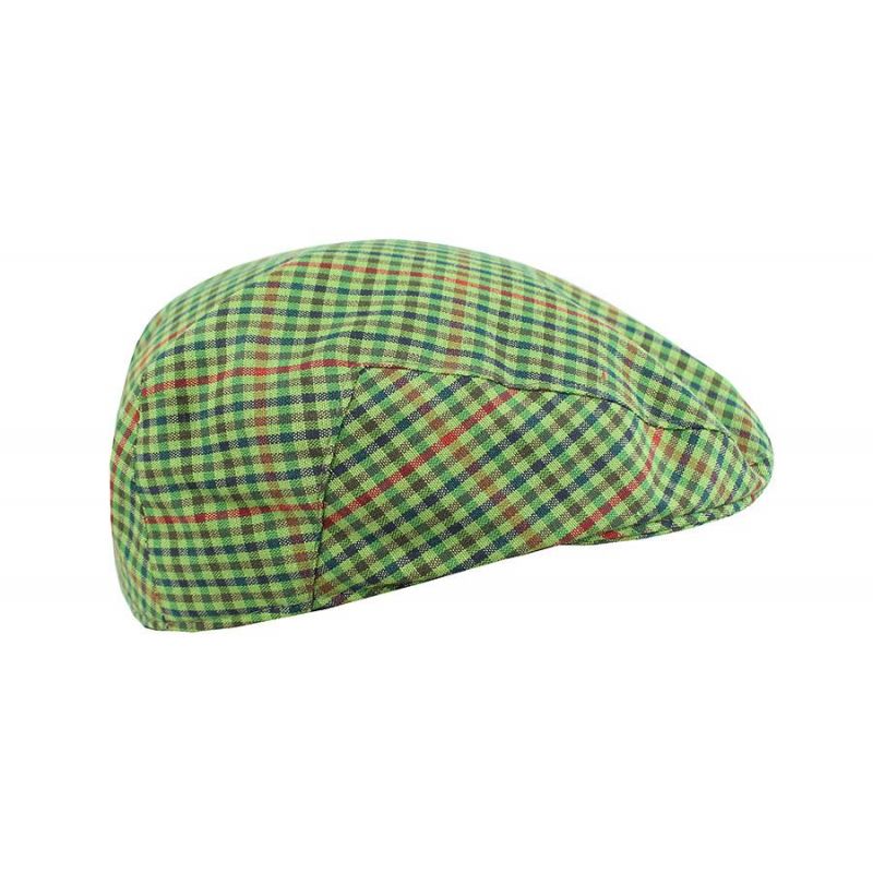 Gorra campera verde y rojo Gorra campera verde y rojo