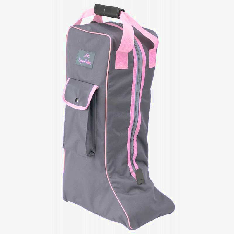 Bolsa para botas gris/rosa Bolsa para botas gris/rosa