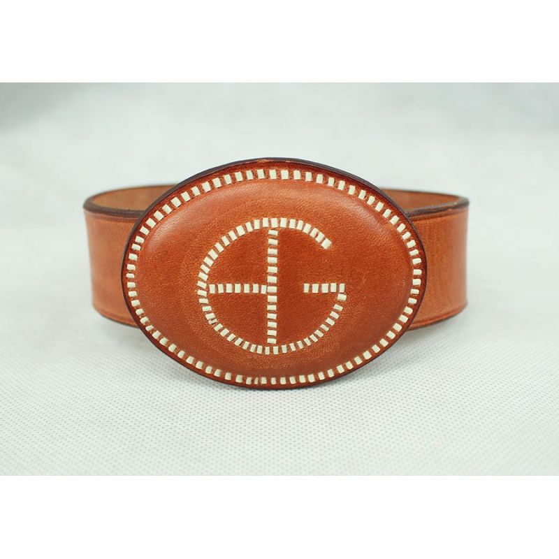 Hebilla logo pergamino Boucle personnalisable
