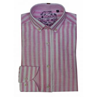 Camisa rayas rosa