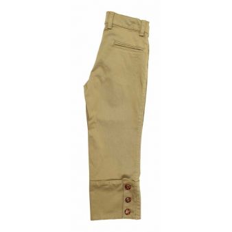 Calça infantil estilo campeiro em camelo