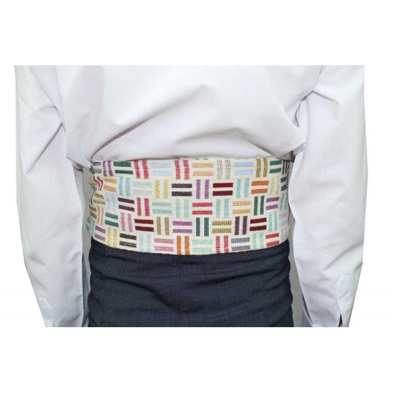 Fajín infantil rayas Infant's striped sash
