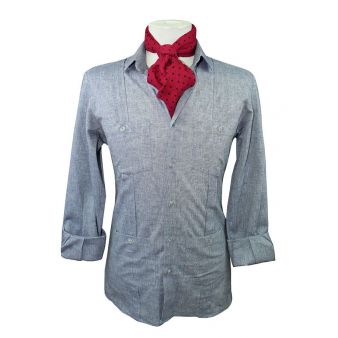 Camisa cubana denim