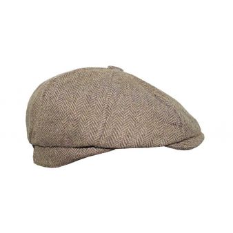 Gorra Irlandesa espiga camel