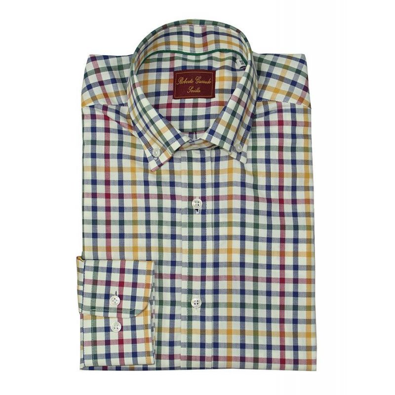 Camisa cuadros azul, verde y rojo Camisa cuadros azul, verde y rojo