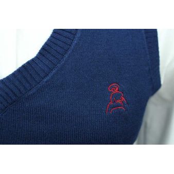Pull sans manches marine