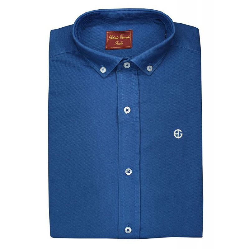 Camisa azul marino Camisa azul marino