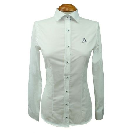 Camisa mujer blanca oxford