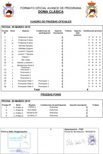 AVANCE DE PROGRAMA ALIPENDE 2015