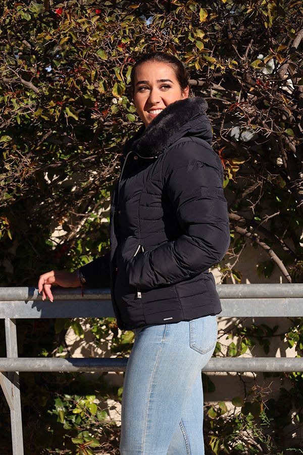 Selma Midnight Blue Padded Jacket
