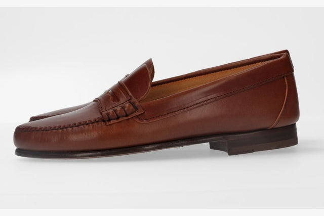 Mocasín Antifaz Vaqueta Sol