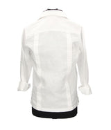 Camisa Cubana Niño Blanca