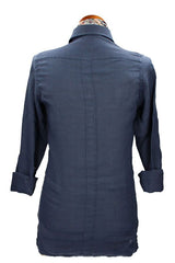 Camisa Cubana Marino