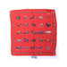 Red horse silk scarf