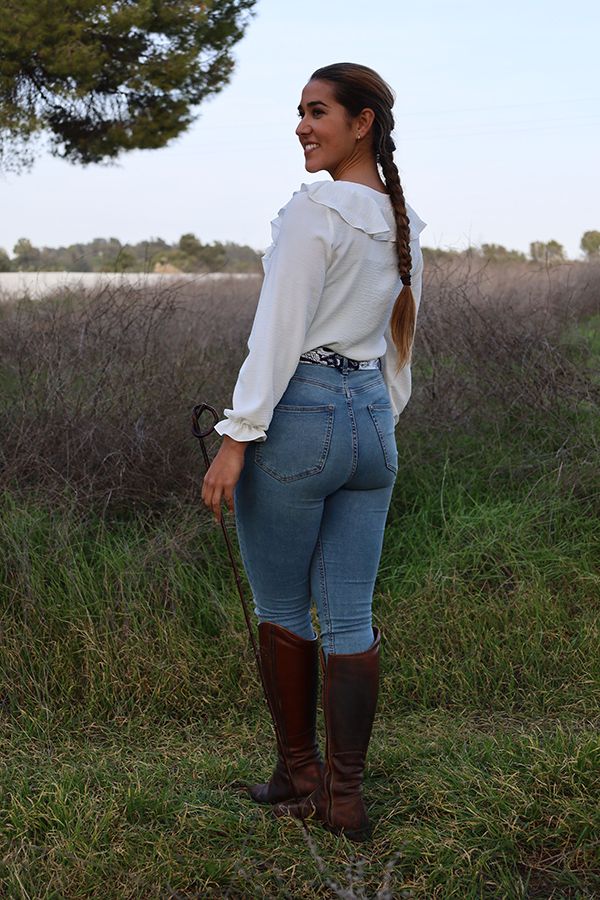 Blusa Volantes