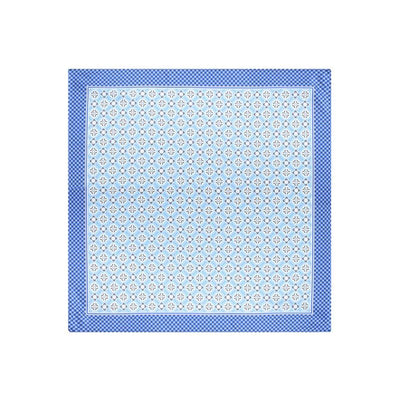 Pañuelo azulejos celeste