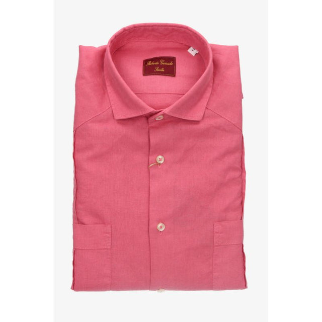 Coral Cuban Shirt