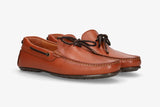 Mocasín lazo piel cuero