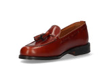 Mocasín con Borlas En Cuero