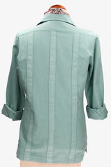 Camisa Cubana Verde