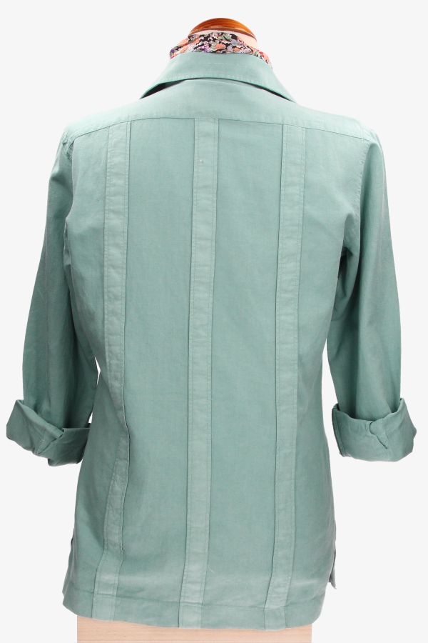 Camisa Cubana Verde
