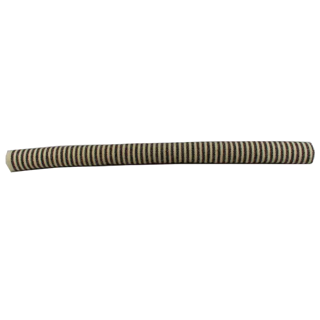 Rouleau à étriers pour couverture marron et rayures naturelles