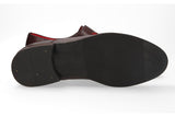 Zapato Doble Hebilla Marrón
