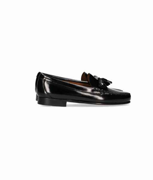 Mocasín con Borlas Negro