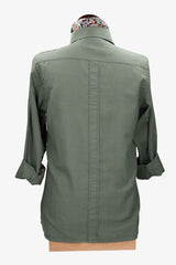 Khaki Cuban Shirt