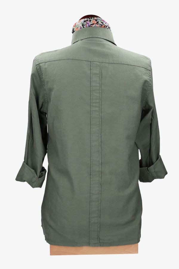 Khaki Cuban Shirt