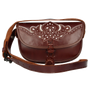 COWBOY BAG. STRAP. WHITE WITH CAIREL