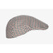 Gorra jorda cuadros verde-naranja-blanco
