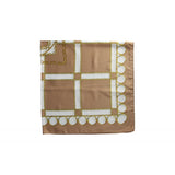 Brown Chains Scarf